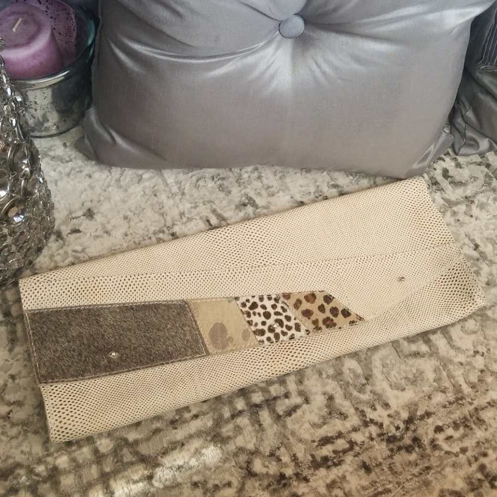 De Lacy Handcrafted Leather Clutch